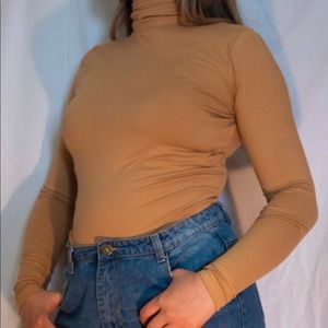 Burnt Orange Turtle Neck